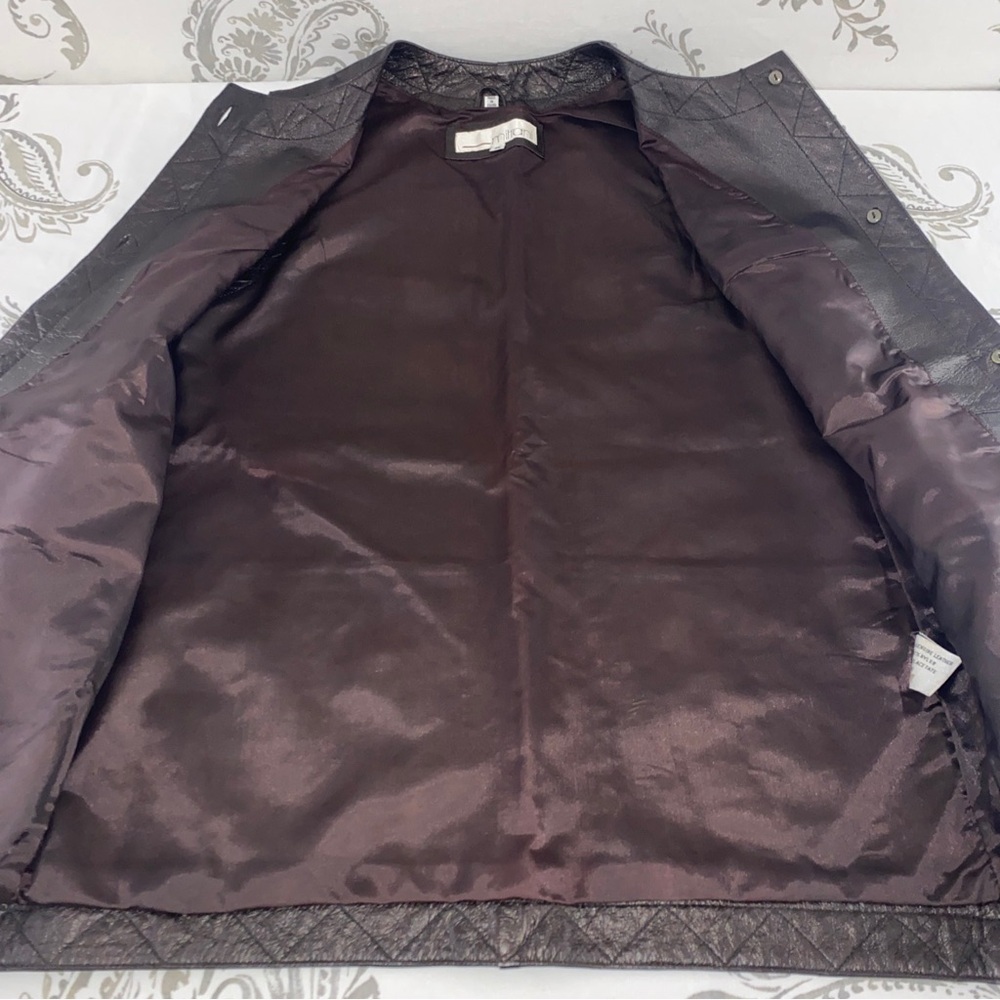 Vintage Mitrani Leather‎ Vest Lion
Head Medallions Size Medium Brown
Rare - Picture 8 of 11